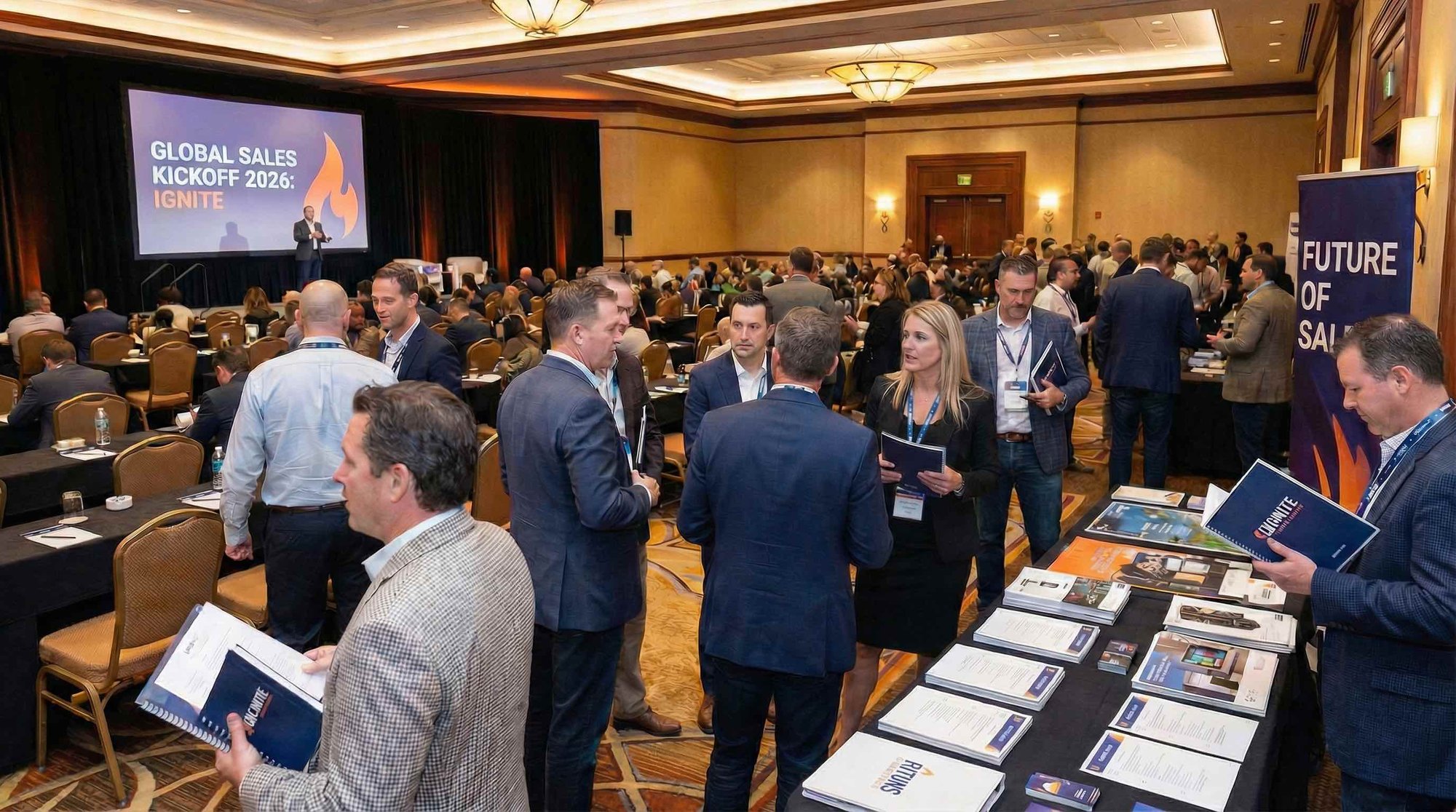 sales kickoff tactile marketing